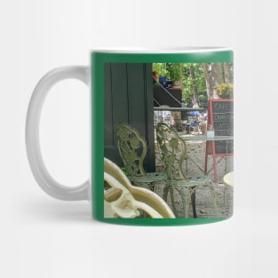 Paris Luxembourg Gardens Cafe Mug